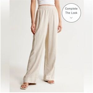 Abercrombie and Fitch Linen Pants